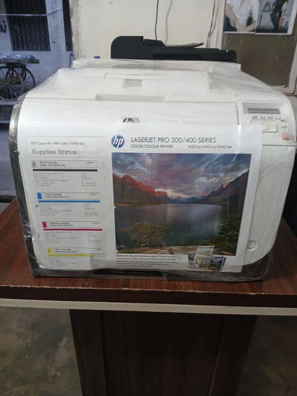 Hp color laserjet pro 400 1