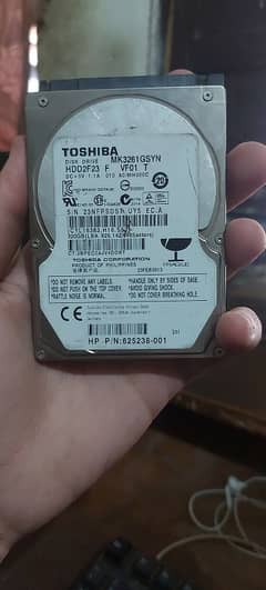 320 GB Toshiba Hard Disk Hard Drive