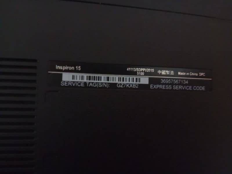 Dell laptop icore 3 5