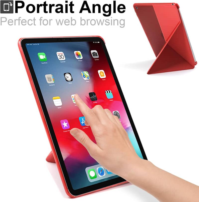 KHOMO Horizontal and Vertical Display Stand Capable Cover for iPad Pro 1