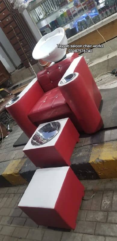 Saloon Chair/Barber Chair/Hair Wash Unit/Pedicure/Manicure/Salon Chair 11