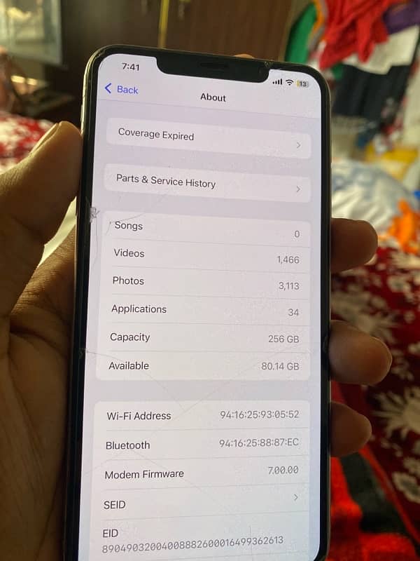 iphone xs max 256 GB factory unlock non pta aprove waterpack 1