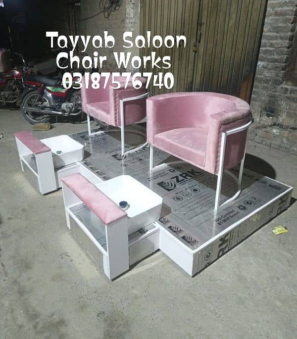 Saloon Chair/Barber Chair/Hair Wash Unit/Pedicure/Manicure/Salon Chair 17