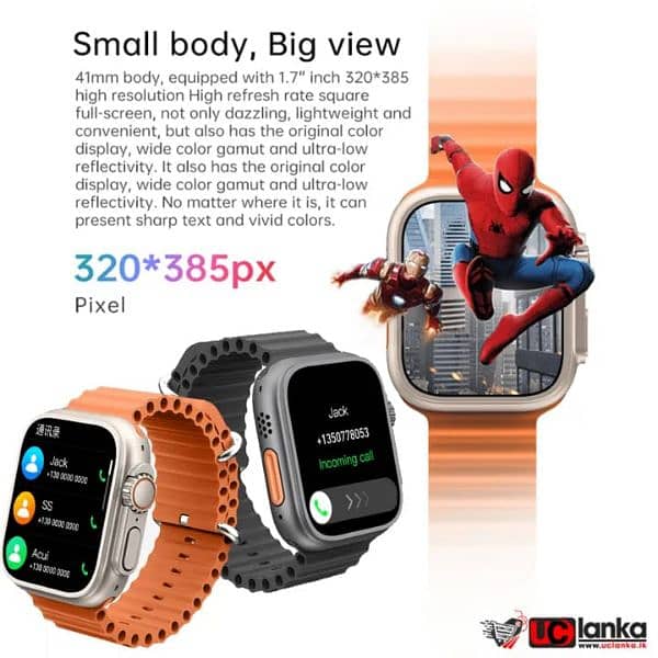 T20 Ultra2 Smartwatch with Multiple Strap Options 5