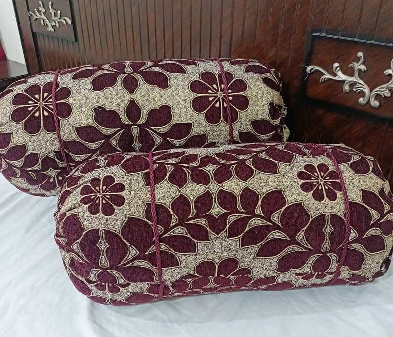 2 Pcs Velvet Jacquard Printed Pillow Covers 0