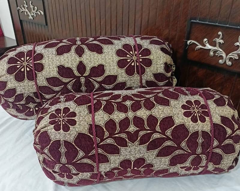 2 Pcs Velvet Jacquard Printed Pillow Covers 1