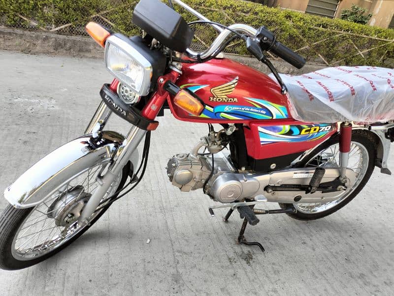 Honda CD70 model 2024 Applied for 03055228242 9