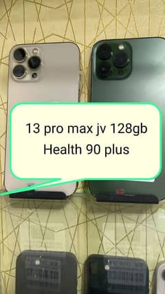 13 pro max jv 128gb  90 plus health 0