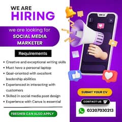 Social media marketer