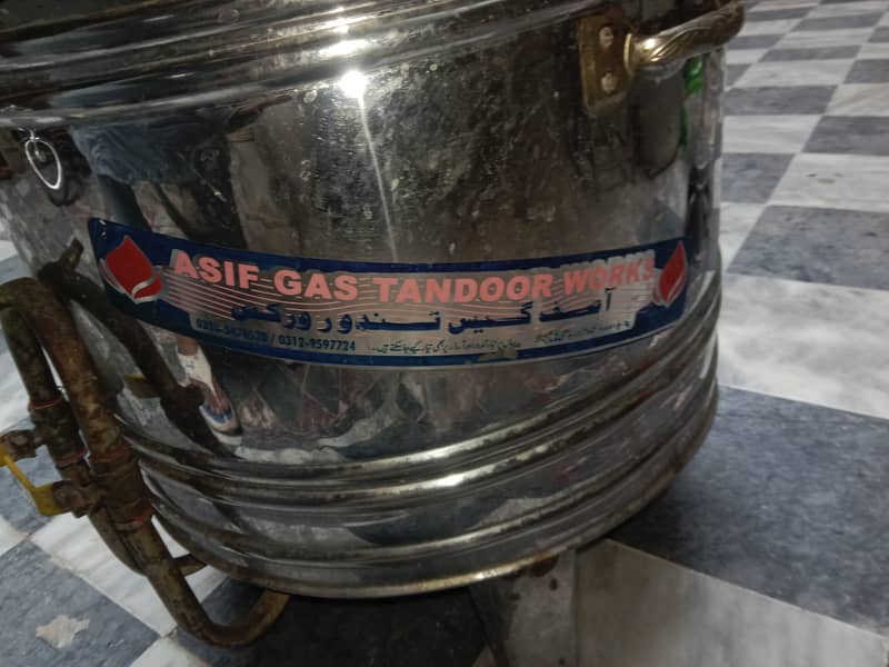 Gas tandoor very best working good condition 0