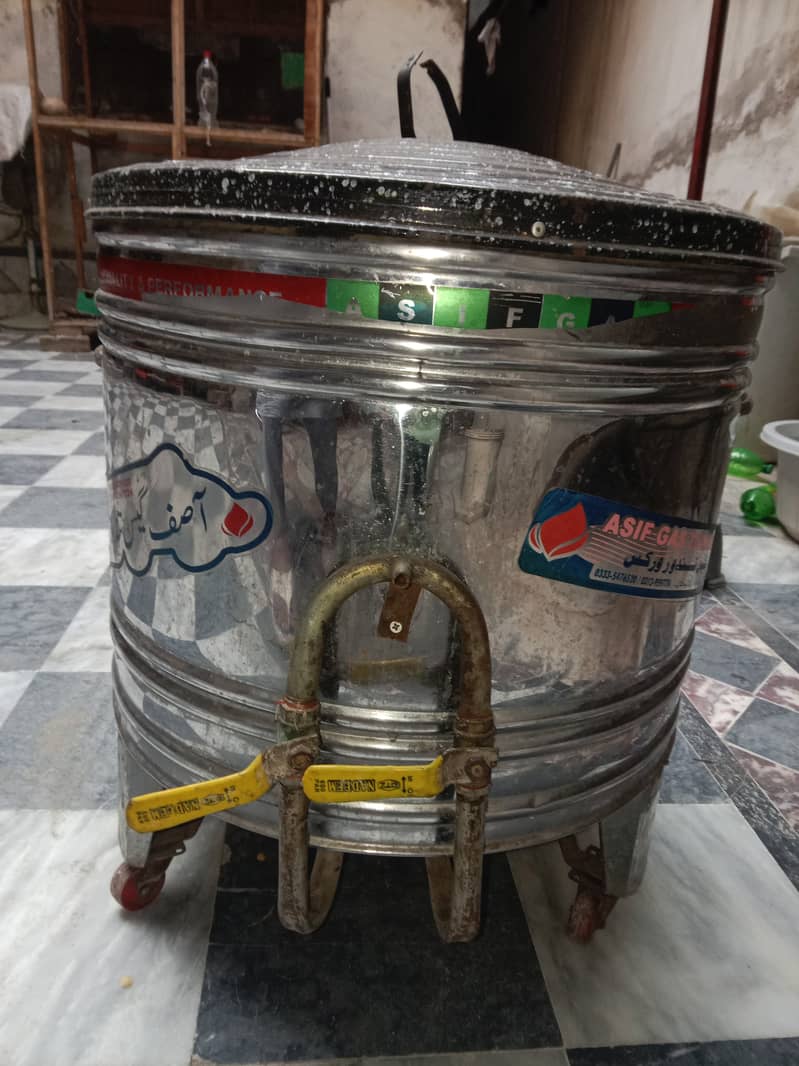 Gas tandoor very best working good condition 2