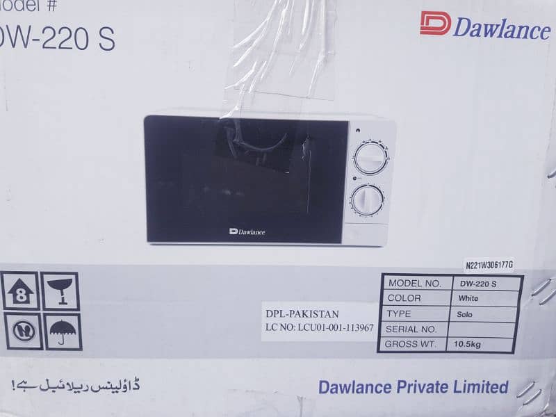 dawlance  microwave oven 1