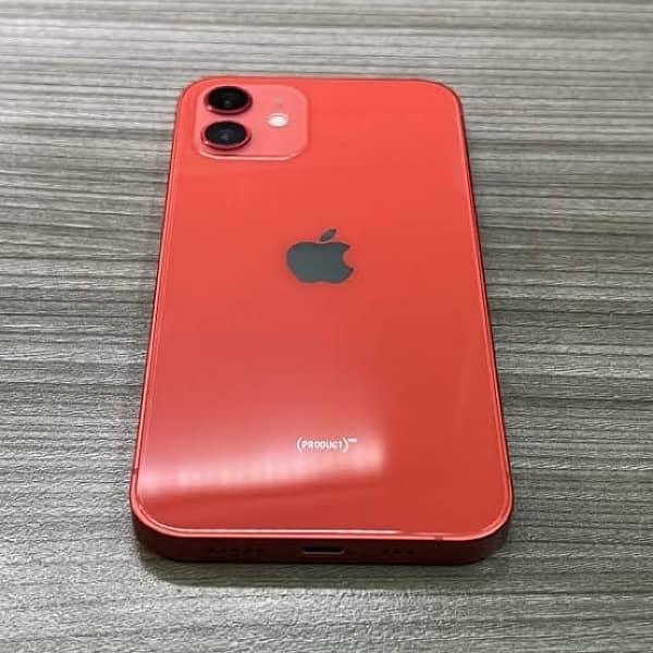 Iphone 12 PTA Approved, Red Color 64 GB 0