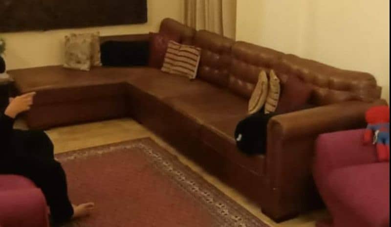 Imported Leather Comfort Sofa L sofa 0