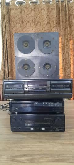 Cassete Recorder Amplifier and cd player