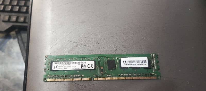 4GB 1Rx8. PC 3L -12800u -11-13-A1 1