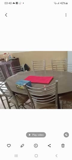 Dining table for 8 person only in 6500 0