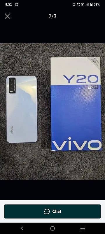 vivo y20 good condition 0