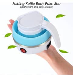 Silicone Foldable Electric Tea, Coffee Kettle for Traveling and Home