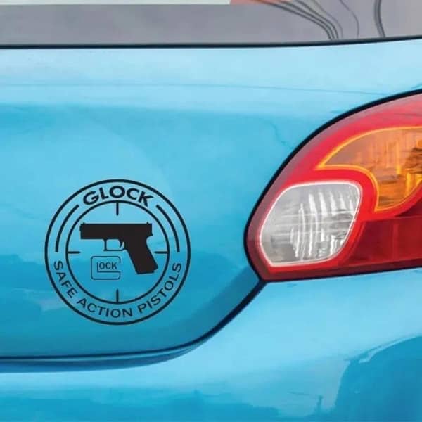 Glock gun sticker 0