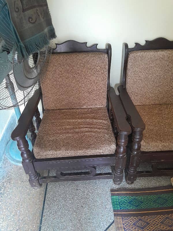 antique design pure wood sofa set for sale 1