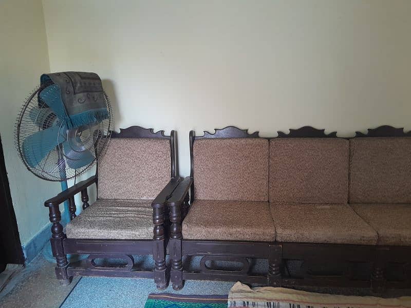 antique design pure wood sofa set for sale 4