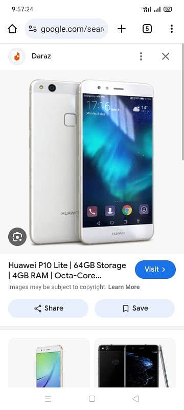 HUAWEI P 10 lite beautiful smart android Mobile for sale 1