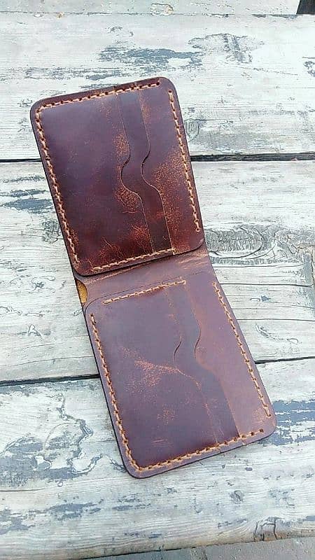 Hand-made leather wallets and Accessories 1