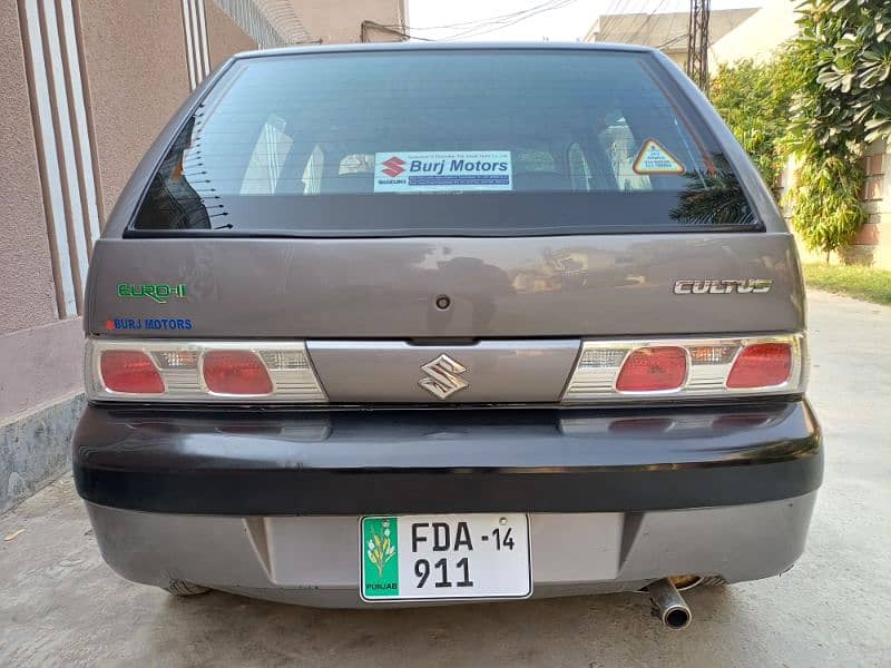 Suzuki Cultus euro2 2014 bumper to bumper original car 7