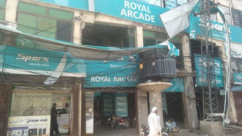 2 Room flat for sele in royal arcade palaza ferozepur road lahore 12