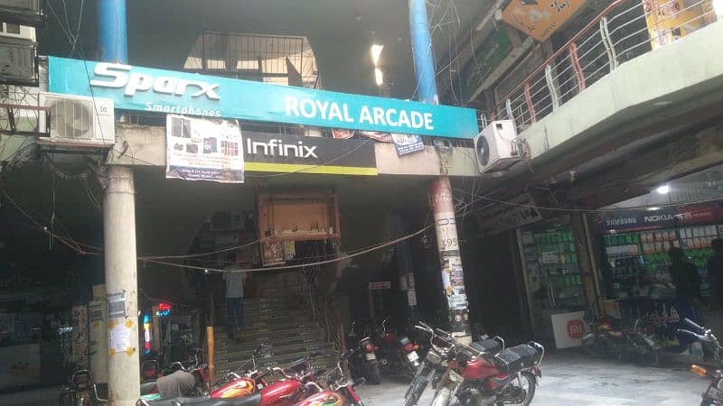 2 Room flat for sele in royal arcade palaza ferozepur road lahore 13