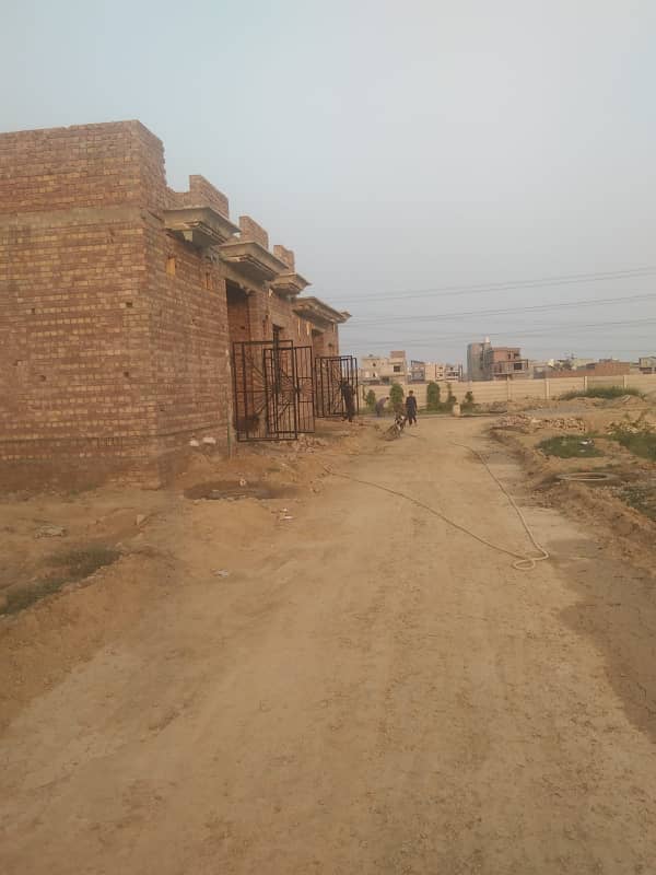 3 Marla Plot For Sale on Easy Monthly Installment In Al Hussain Villas Near Pak Arab Housing Society Lahore 0