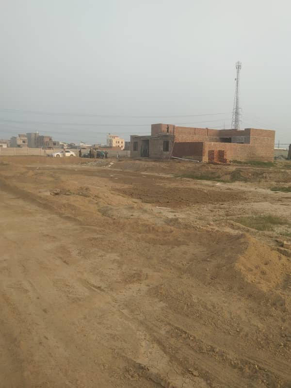 3 Marla Plot For Sale on Easy Monthly Installment In Al Hussain Villas Near Pak Arab Housing Society Lahore 5