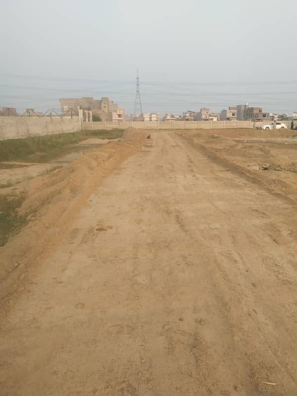 3 Marla Plot For Sale on Easy Monthly Installment In Al Hussain Villas Near Pak Arab Housing Society Lahore 8