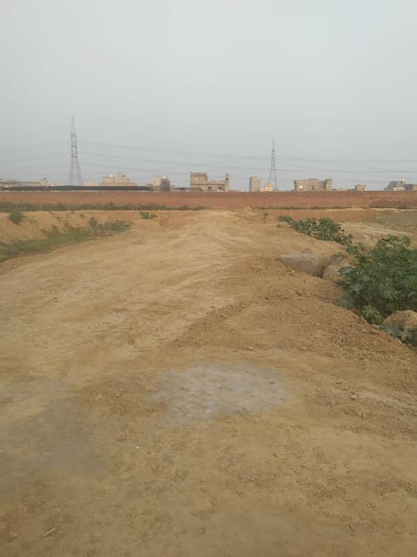 3 Marla Plot For Sale on Easy Monthly Installment In Al Hussain Villas Near Pak Arab Housing Society Lahore 11