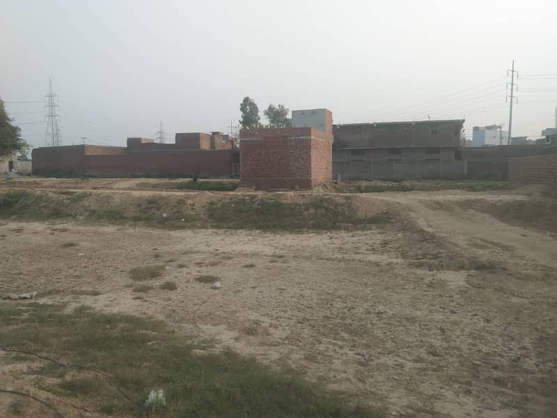 3 Marla Plot For Sale on Easy Monthly Installment In Al Hussain Villas Near Pak Arab Housing Society Lahore 23