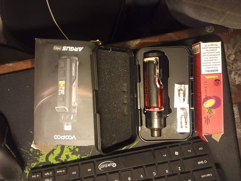 Argus pro for sale with Tokyo passion fruit and 2 brand new coils sell 0