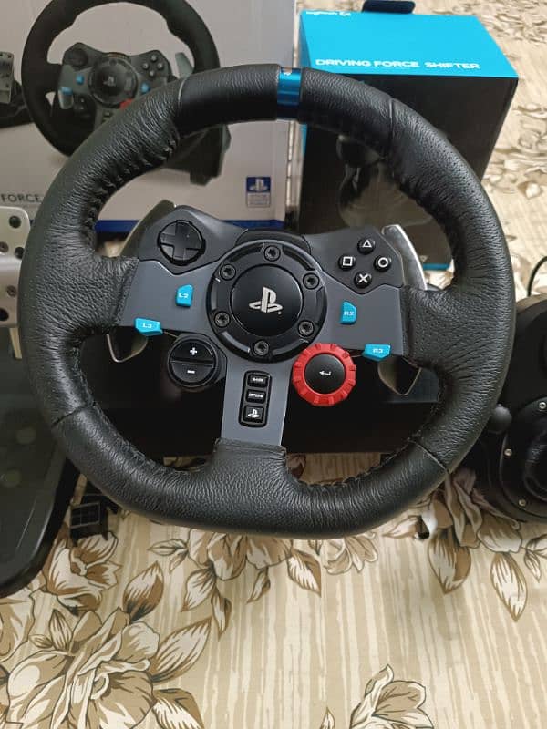 Logitech G 29 with Shifter Steering Wheel for pc ps4 2