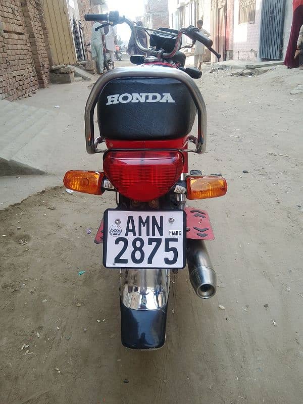 Honda 70 2022 model Faisalabad punjab number 03016019066 9