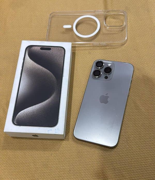 Iphone 15 pro max 512 GB PTA approved 0