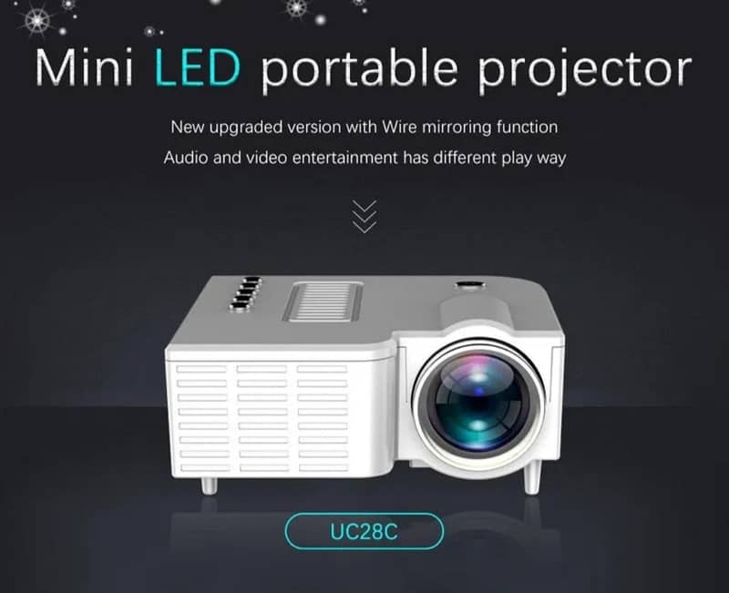 Projector Mini HD 1080P 1