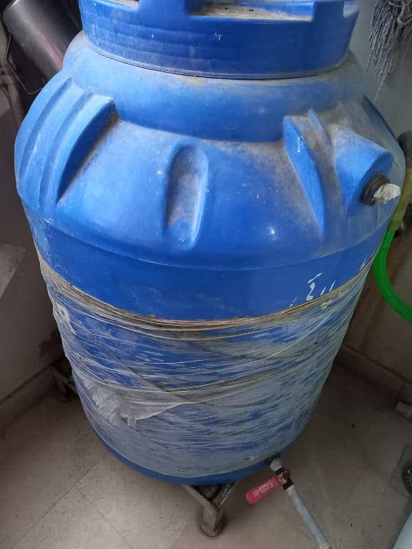 water tank 400 liters damage 0