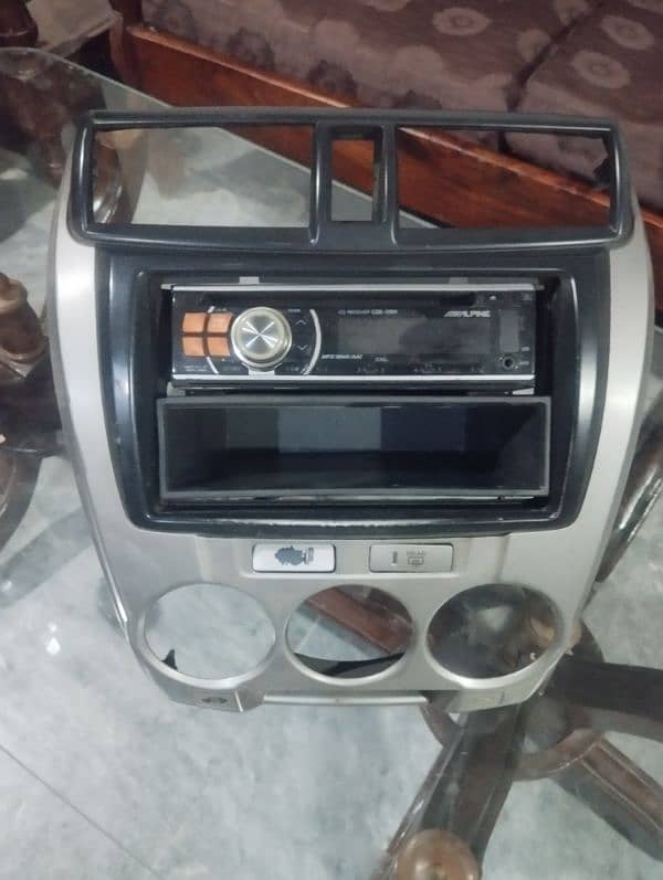 Genuine Media Panel with (OEM radio) Honda city 2012 4