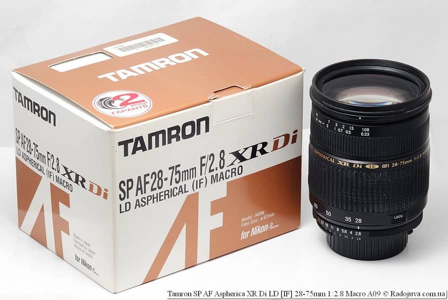 Tamron 28-75 mm f2.8 (IF) Macro For canon, Excellent condition 0