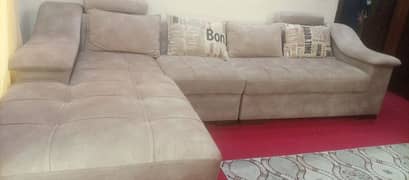 L shaped sofa