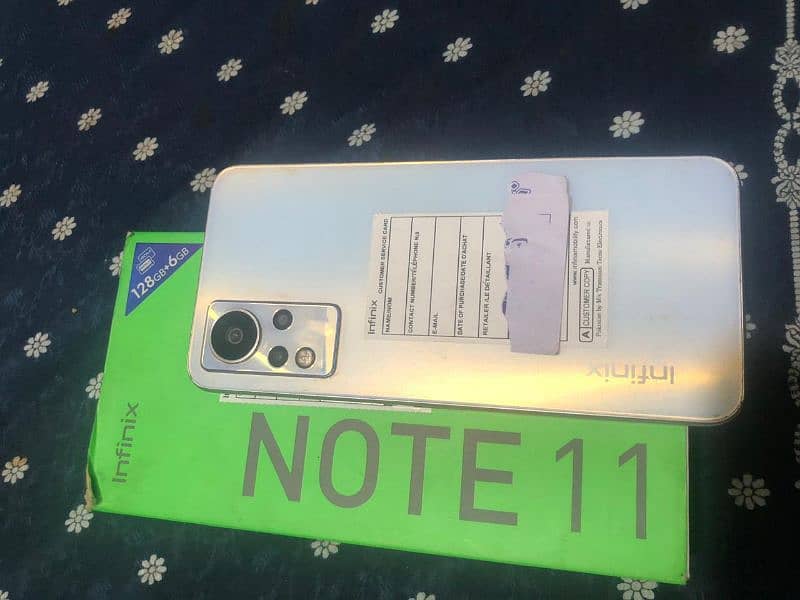 Infinix Note 11 6Gb Ram 128 GB Memory chjr and dhaba sath 03237700071 6