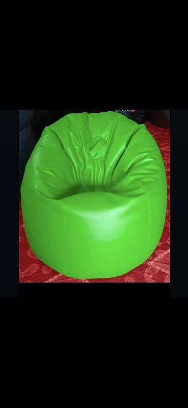 Leatherite bean bag sofas / Adult size bean bags 11