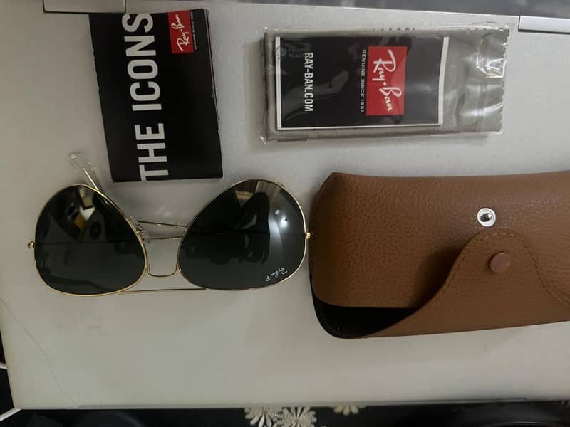 Original brand new Rayban Aviator RB 3025 Glasses from USA 0