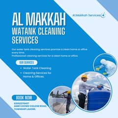 Water tank cleaning services.