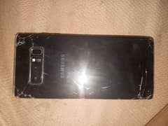 Samsung Galaxy note 8 only sale  box sath hai